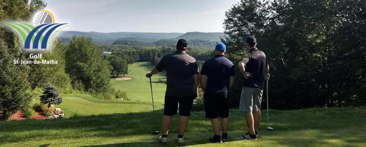 Le Sommet Du Golf Avec Spa Villa Saint Jean De Matha Esterno foto